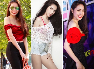 Thuy Tien nghien thoi trang rot vai sexy hinh anh