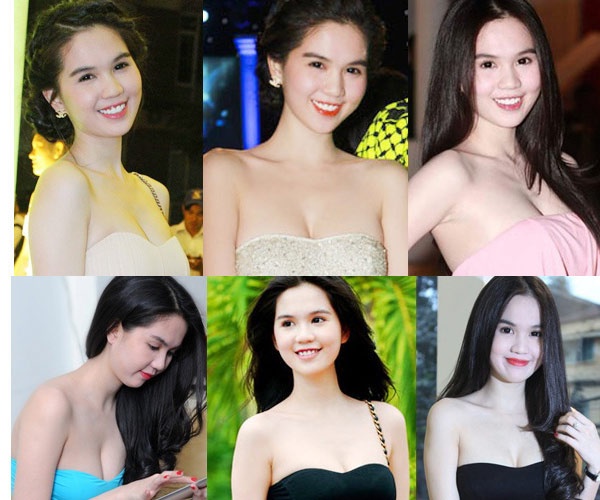 Ngoc Trinh mac loi vay ao de lo vong 1 chay nhao hinh anh