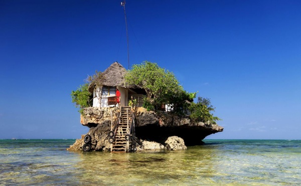 Nha hang tren da tuyet dep o chau Phi hinh anh