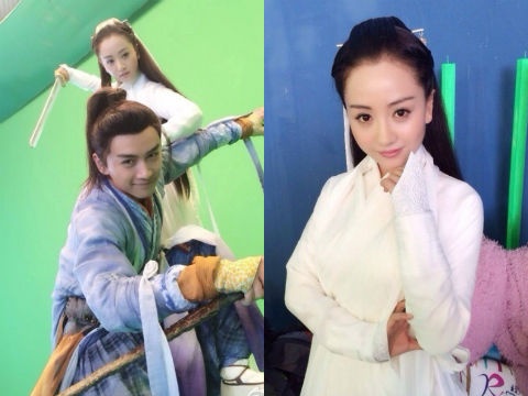 My nhan 'Than dieu dai hiep 2014' tao hinh tua Tieu Long Nu hinh anh