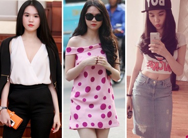 Ngoc Trinh doi gu an mac khi lam nha thiet ke hinh anh