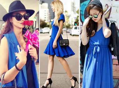 Sao ruc ro mot xanh royal trong ngay thu hinh anh