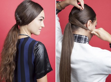 Toc duoi ga khong don dieu hinh anh