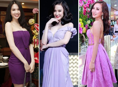 Hoc Ngoc Trinh, Huong Giang chon gam tim du tiec cuoi nam hinh anh