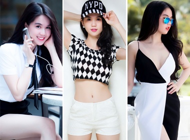 Dien den - trang sanh dieu nhu Ngoc Trinh hinh anh