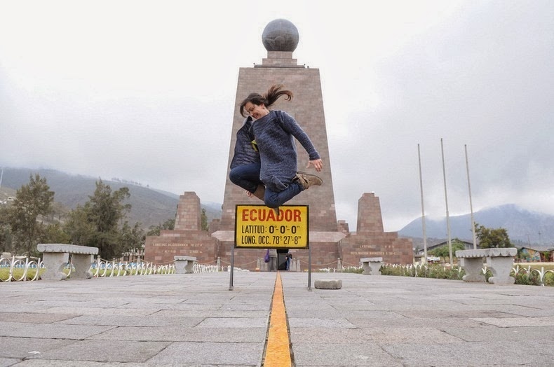 Thu mot lan den cham vao duong xich dao o Ecuador hinh anh