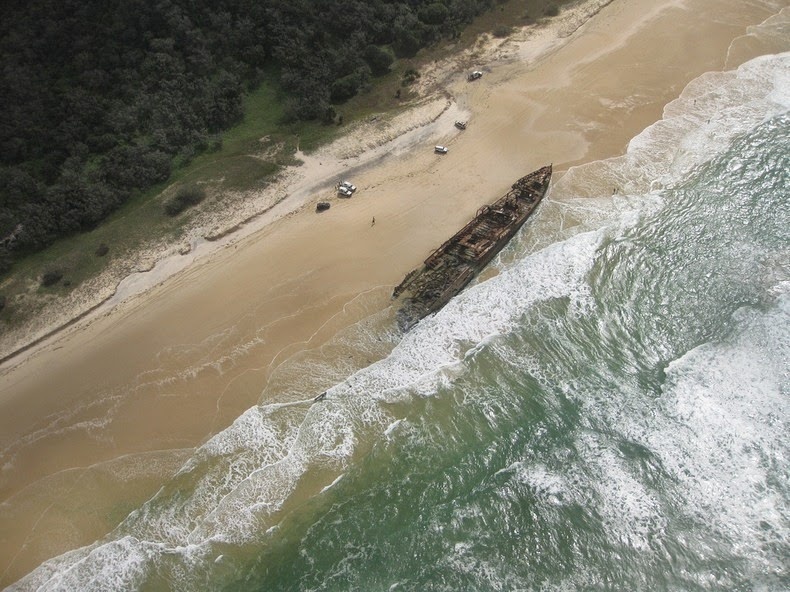 Cuối cùng thì con tàu cũng đã được tìm thấy sau 3 ngày mắc cạn ngoài khơi bờ biển của đảo Fraser. Tất cả nội thất trên tàu bị đắm xuống biển mà những nổ lực trục vớt không thành công và cuối cùng xác tàu đã được chào bán, nhưng không tìm thấy người mua. Kể từ đó, nhiều phần của con tàu đã bị phá hủy và phần còn lại mà ngày nay có thể nhìn thấy đã trở nên rỉ sét nặng.