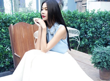 Hoc cach mix vay xoe nhin la me cua Thanh Hang hinh anh