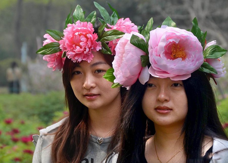 Đây cũng là thời điểm thu hút giới trẻ khắp nơi trên thế giới đến Lạc Dương để “pose” hình tự sướng giữa những thảm hoa mẫu đơn bạt ngàn và lộng lẫy.