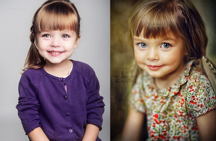 Sở hữu đôi mắt xanh to tròn, trong vắt, khuôn miệng hay cười và mái tóc vàng óng ả, cô nhóc Anna Pavaga đã có thâm niên lâu dài trong nghề mẫu dù chỉ mới tròn 4 tuổi.