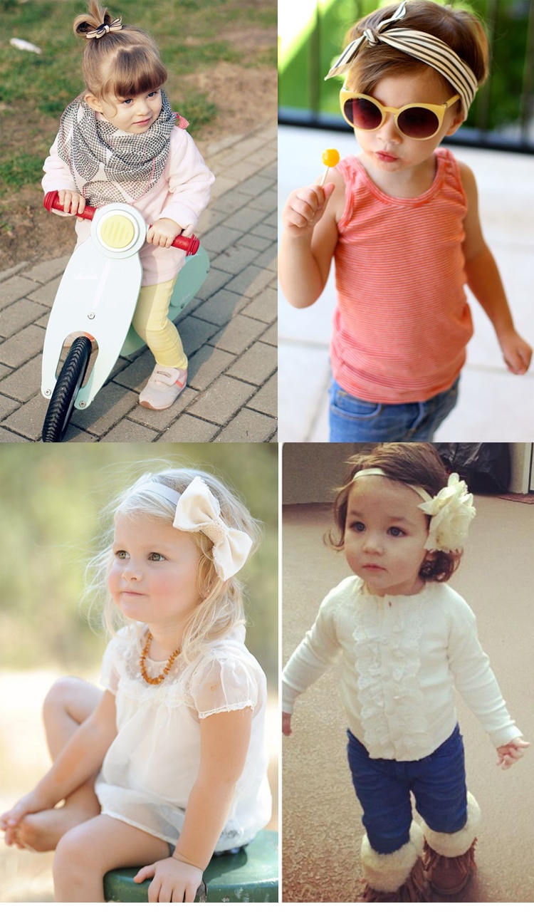  Các loại băng cài tóc điệu đà cũng được các thiên thần nhỏ đem xuống phố.