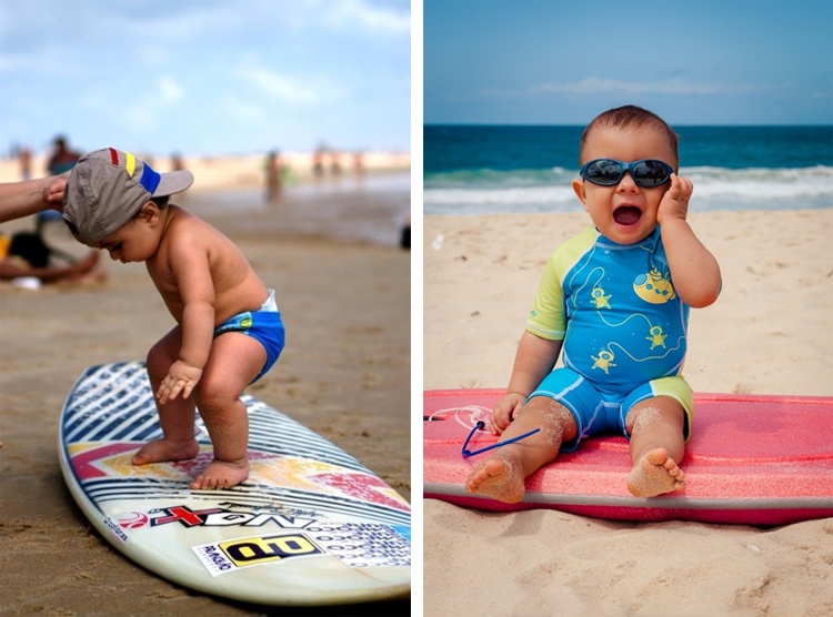 Hoặc thật năng động và đỏm dáng với quần bơi đủ loại, đủ màu.