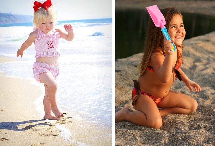 Đã đi biển thì không thể thiếu những chiếc áo tắm bikini …