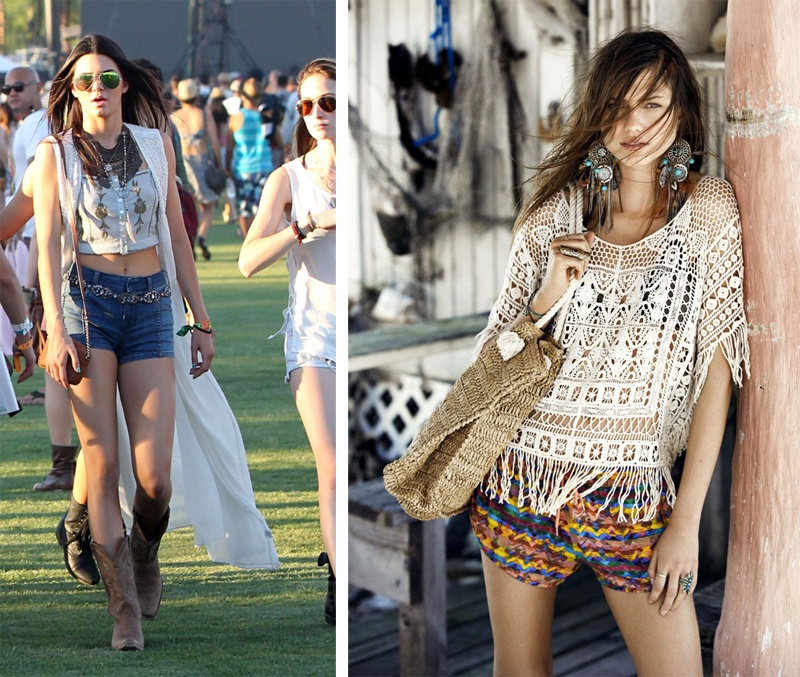 Là mốt của thập niên 90, len crochet quay trở lại làng thời trang hiện đại với những kiểu dáng táo bạo, sexy và đầy cá tính.