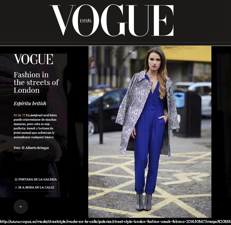 Chính vì vậy, cô gái xinh đẹp này đã nhiều lần được vinh dự xuất hiện trên Vogue nhờ phong cách thời trang khôn khéo và rất ấn tượng của mình.