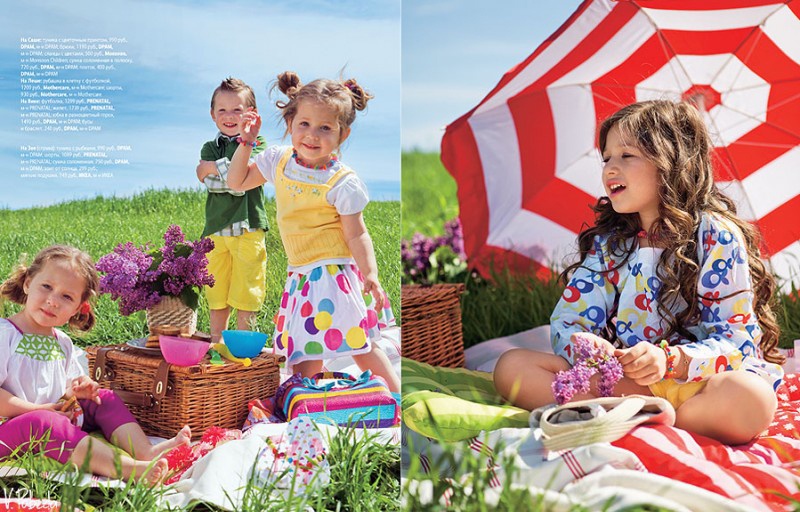 Tuổi thơ hồn nhiên còn được Vika đặc tả bằng những gam màu nóng rực rỡ khiến ai cũng phải ngất ngây.