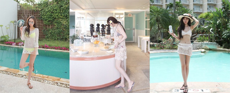 Loại trang phục mặc kèm bikini này được các nàng yêu vẻ đẹp gợi cảm trên khắp thế giới săn đón mỗi dịp hè sang.