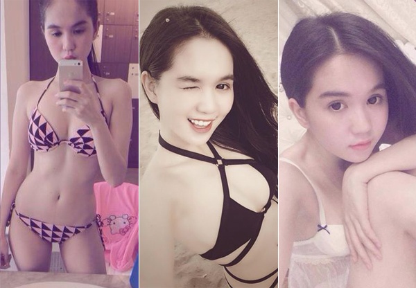 Nổi tiếng nhờ hình thể đẹp với vòng 1 đầy đặn tự nhiên và vòng 3 săn chắc, gợi cảm, Ngọc Trinh thường chọn những bộ cánh khoe được lợi thế vóc dáng. 