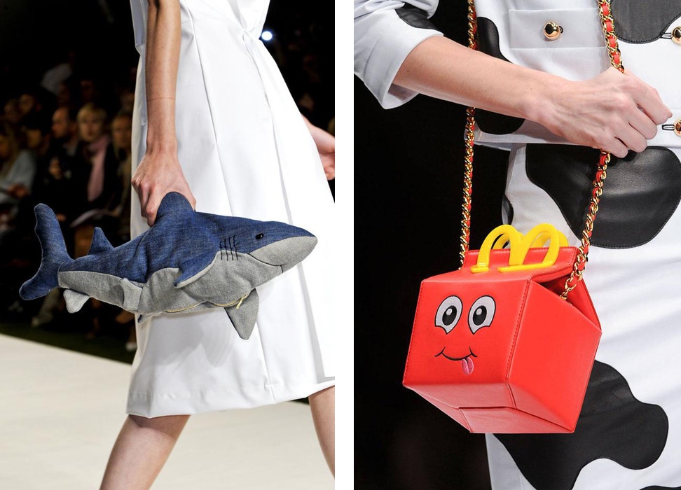 Có cô nàng yêu thời trang nào dám kết hợp kiểu túi hình cá mập hay hình giỏ khoai tây chiên nhí nhảnh này với set đồ street style hiện đại của mình?