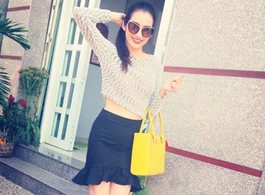 Gu thoi trang nhi nhanh, xi tin cua Truc Diem hinh anh