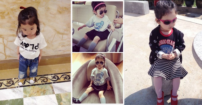 TA có rất nhiều phong cách khác nhau, từ hồn nhiên, tinh nghịch với áo pull, sành điệu với đủ kiểu áo khoác cho đến dễ thương như búp bê bé xíu.