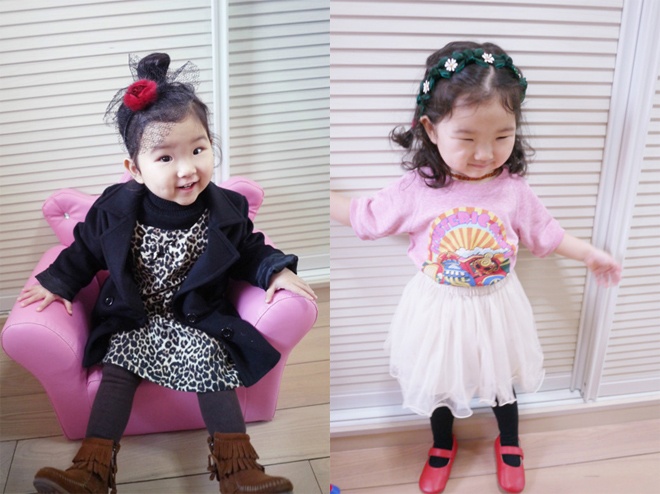 Làm duyên với những kiểu bờm tóc hoa lá hay nơ cài tóc rất đặc trưng của con gái.