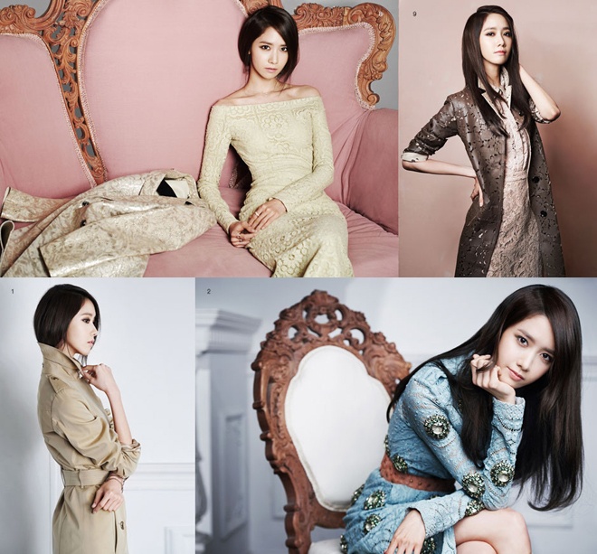 Với phong cách nữ tính và duyên dáng, không lạ gì khi Yoona lại rất ưu ái các thiết kế của Burberry.