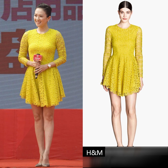 H&M cũng là thương hiệu bình dân được nhiều sao nữ đình đám của làng giải trí khác như Chương Tử Di yêu chuộng.