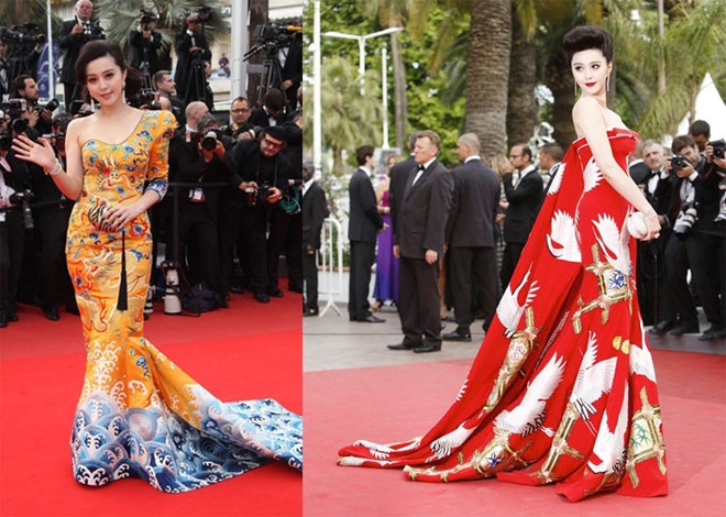 Những mẫu váy dạ hội nổi tiếng của Christopher Bu đã giúp Phạm Băng Băng khẳng định được vị thế và gu thời trang đẳng cấp fashion icon của mình tại các sự kiện giải trí đình đám quốc tế.