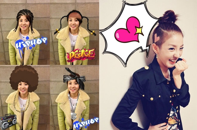 Và dù có quái đến đâu, nhưng với phong cách cá tính cùng tài năng ca hát, khuôn mặt xinh xắn, Dara vẫn hút một lượng fan hâm hộ khổng lồ. Không ít lần nữ ca sĩ này còn được fan tặng cho những bức ảnh đáng yêu biến tấu từ các kiểu tóc ngộ nghĩnh, độc đáo của cô nàng.