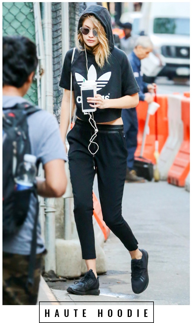 Gigi Hadid mặc crop top ảnh 8 Gigi Hadid mac crop top anh 8