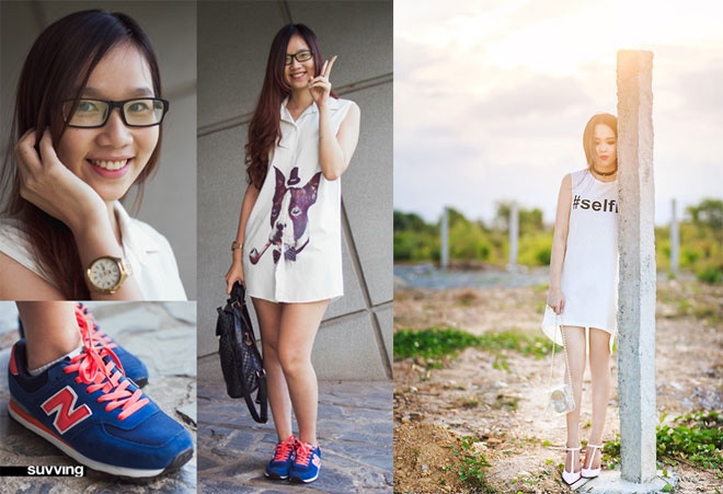 Sống, học tập và làm việc ở thành phố năng động nhất nước, dễ hiểu vì sao các tín đồ rất nhanh nhạy với những xu hướng thời trang mới nhất trên thế giới. Chẳng hạn như mốt giấu quần sành điệu.