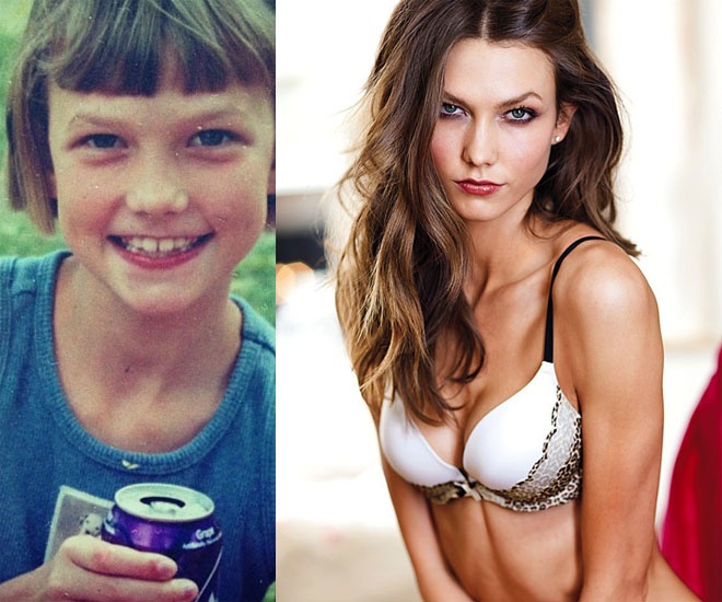 Bức ảnh “khi xưa ta bé” của siêu mẫu Karlie Kloss chứng minh vì sao người đẹp này chiếm vị trí vững vàng trong bảng xếp hạng 30 siêu mẫu hàng đầu năm 2000 của Vogue Paris.