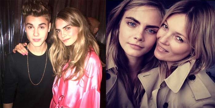 Có thể vì phong cách vui tươi, lí lắc, tràn ngập sức sống mà Cara có rất nhiều bạn thân đình đám trong giới nghệ sĩ Hollywood, trong đó bao gồm cả những cái tên “nổi như cồn”: Kate Moss, Taylor Swift, Justin Bieber, Rihanna, Miley Cirus, Selena Gomez....