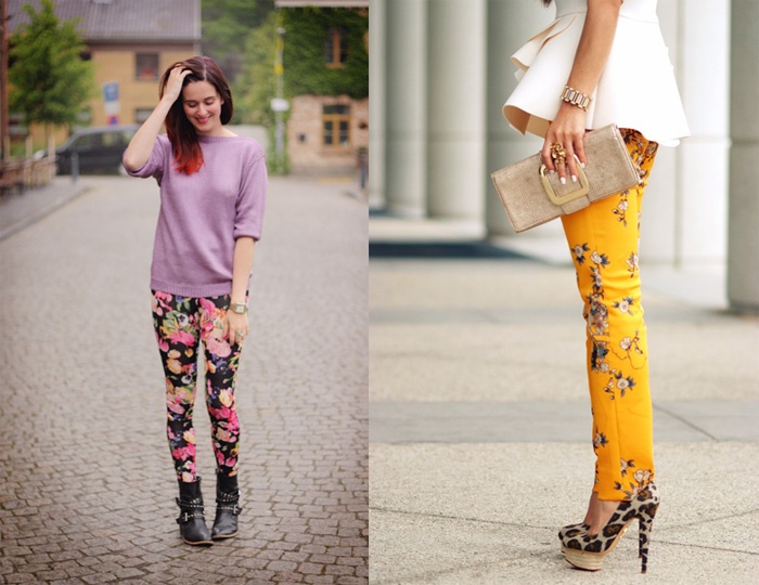 Lợi thế của các bạn gái dáng quả táo là phần thân dưới thon gọn, vì vậy sẽ rất đẹp đôi với váy ngắn xòe xinh xinh hay quần floral ngọt ngào chào thu sang.