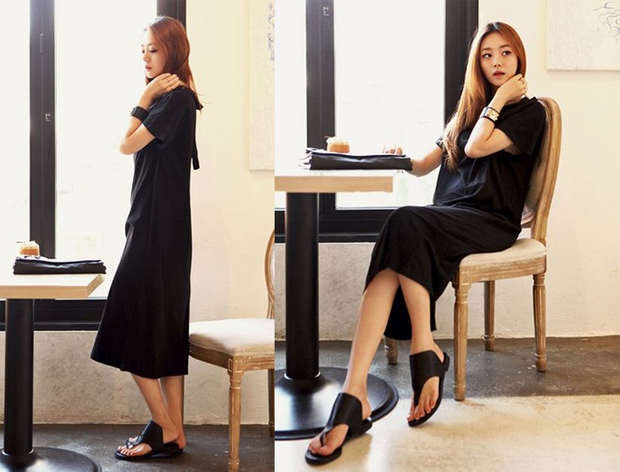 Các kiểu váy suông, phom rộng có họa tiết đơn giản, nhẹ nhàng sẽ giúp bạn thêm duyên dáng khi dạo bước giữa phố phường.