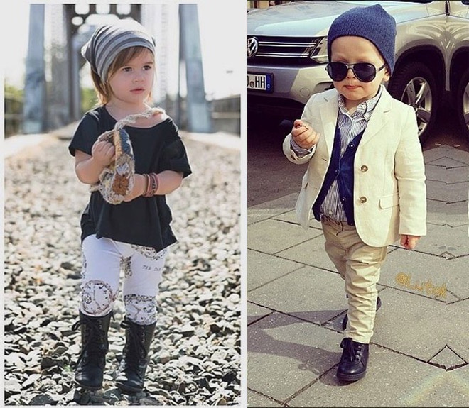 Mũ len trở thành loại phụ kiện được yêu chuộng để vừa che chắn cho bé khỏi gió lạnh, vừa giúp các nhóc tì trông hợp mốt hơn.