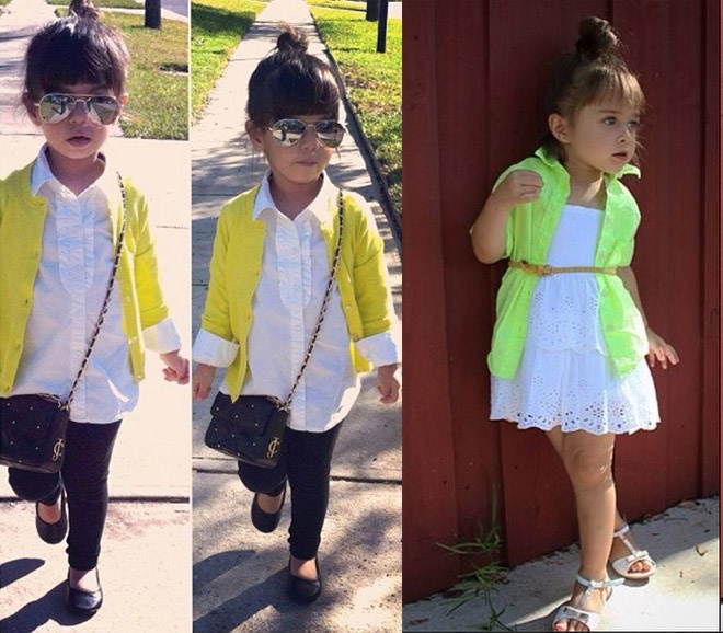  Đây cũng là kiểu áo khoác đa phong cách để các bé có style ấn tượng tha hồ bắt tay cùng mẹ thể hiện sự sáng tạo trong cách mix, match trang phục.