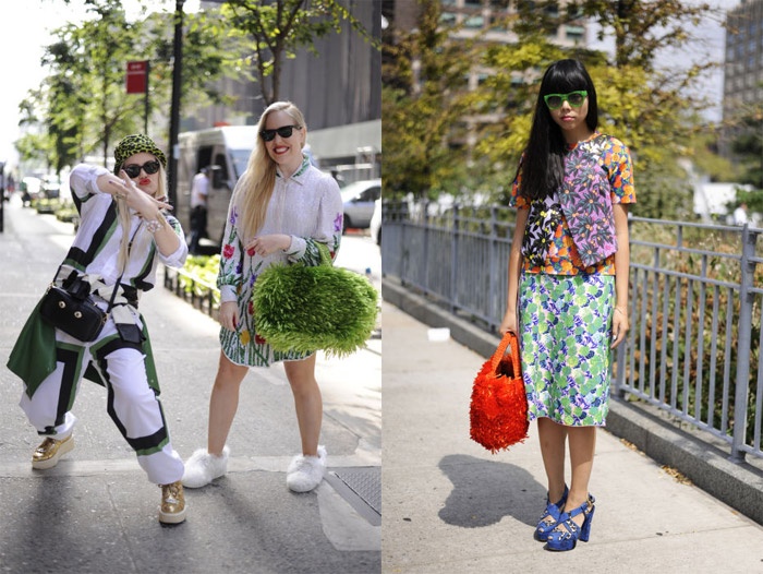 Nhiều tín đồ không ngại trang bị cho mình những mẫu giỏ xách độc và dị, nhưng cũng rất “ăn rơ” với phong cách trang phục, đầu tóc đi kèm.