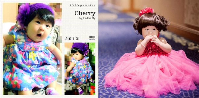 Cô bé có một bộ sưu tập nơ cài tóc cực “khủng”, với đủ mọi kiểu dáng, màu sắc, phong cách khác nhau.