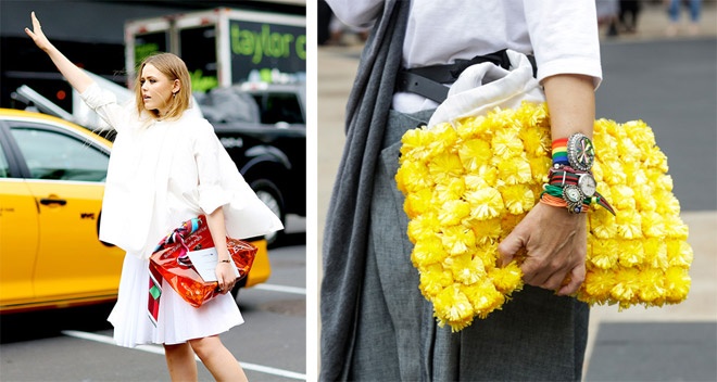 Các gam màu nóng chói như xanh, vàng, đỏ, tím … khiến phố phường tràn ngập nét tươi vui, đầy sức sống mới cho thu và xuân sắp đến.