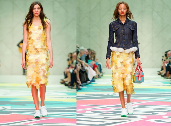 Thế là chỉ cần khoác thêm áo denim, làm duyên bằng vài chiếc nơ xinh xinh, chiếc váy tiểu thư xuyên thấu của bạn đã được “F5” theo một phong cách hoàn toàn mới lạ, độc đáo.