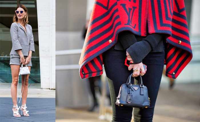 Prada Saffiano Lux Mini có màu sắc khá phong phú, từ đỏ, đen sang trọng cho đến trắng thanh lịch,  và hầu hết đều phù hợp với mọi loại trang phục có phong cách, kiểu dáng khác nhau.