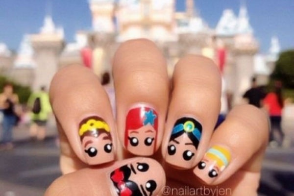 Nail dep cho ban gai ngay Phu nu Viet Nam hinh anh