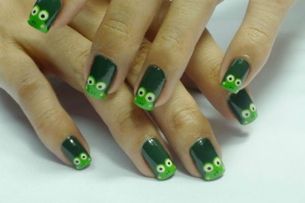 7 kieu nail ve thu de thuong cho co nang yeu dong vat hinh anh