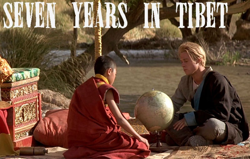 3. Seven Years in Tibet (7 năm ở Tây Tạng): Phim dựa trên câu chuyện có thật về vận động viên leo núi nổi tiếng người Áo Heinrich Harrer, một trong hai người phương Tây đầu tiên tới Tây Tạng.