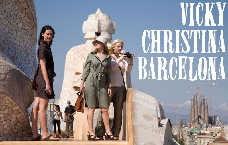 4. Vicky Christina Barcelona: Nhân vật chính của phim là hai cô bạn thân người Mỹ, Vicky và Christina cùng nhau đi nghỉ hè ở thành phố Barcelona và đều bị quyến rũ bởi chàng họa sĩ điển trai nhưng đã có vợ, Jose Antonio. 