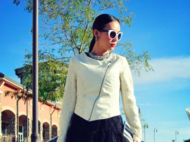 Nhung set do nhu buoc ra tu san dien cua MC Huyen Ny hinh anh