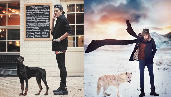 Sắc màu trầm, hoài cổ kèm với không gian rừng thông u tịch sẽ tạo nên một bức ảnh chuyển mùa thu sang đông đầy cuốn hút, bên cạnh set đồ street style cũng độc đáo, ấn tượng không kém cạnh.