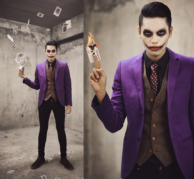 Để có được một kiểu ảnh thời trang đậm chất nghệ thuật như Mike Quyen, bạn không chỉ đầu tư cho trang phục, phụ kiện, mà còn phải chịu khó chọn ngoại cảnh phù hợp, thậm chí là hóa trang theo mùa, như bức ảnh ấn tượng của fashionista này vào dịp Halloween vừa qua.